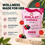 Women's Shilajit Gummies — Energy, Mood & Vitality Support