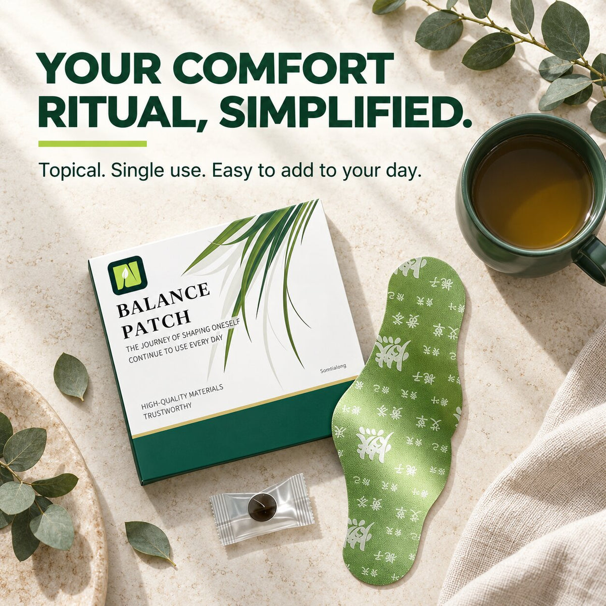 Nutra Core - Balance Herbal Warming Patches