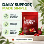 Cayenne Pepper Softgels — 240 Count