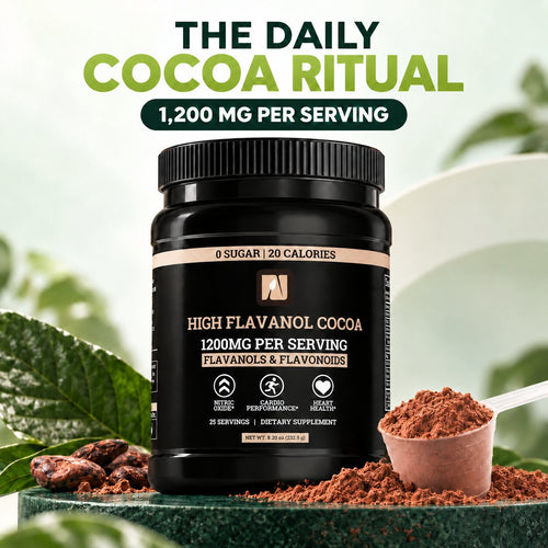 High-Flavanol Cocoa Powder — 1,200 mg Per Serving