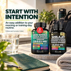 Shilajit + Sea Moss Daily Performance Bundle