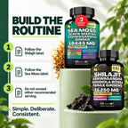 Shilajit + Sea Moss Daily Performance Bundle