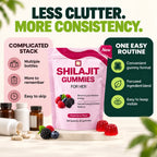 Women's Shilajit Gummies — Energy, Mood & Vitality Support