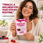Women's Shilajit Gummies — Energy, Mood & Vitality Support