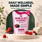 Women's Shilajit Gummies — Energy, Mood & Vitality Support