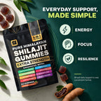 Shilajit 2,000 mg Complex Gummies — 9-in-1 Formula