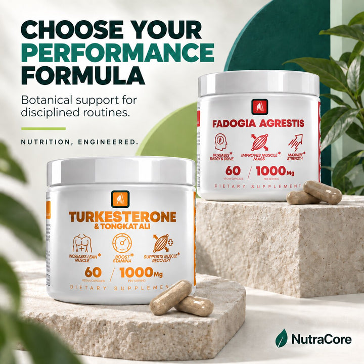 Men's Performance Capsules - Turkesterone or Fadogia Formula