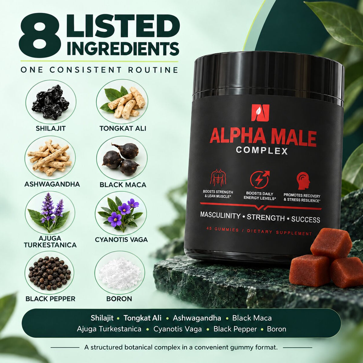 Men's Vitality Complex Gummies
