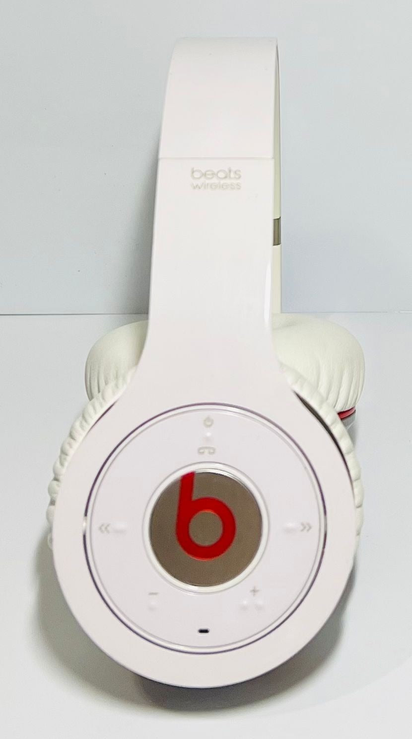 Beats by Dr. Dre Wireless Headphones - White (WITH NEW EARMUFFS)