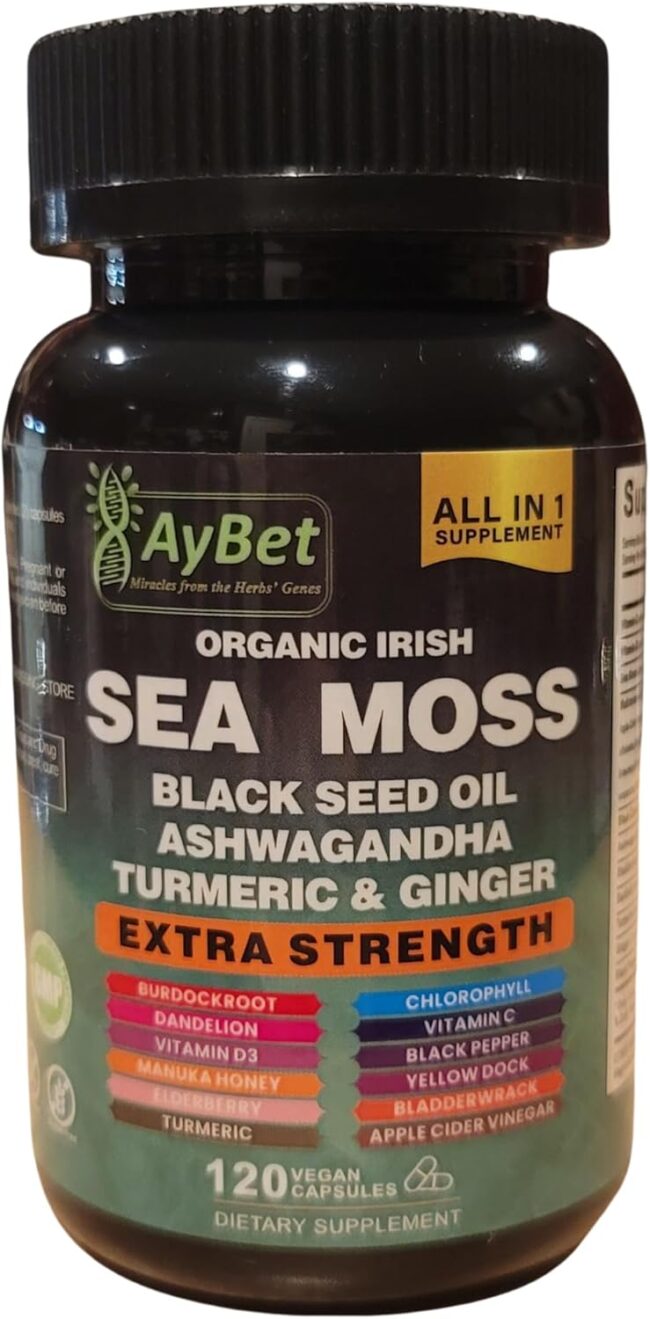 Organic Irish Sea Moss, Black Seed Oil - Image 8