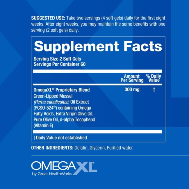 OmegaXL Joint Support 60 Count - Image 5