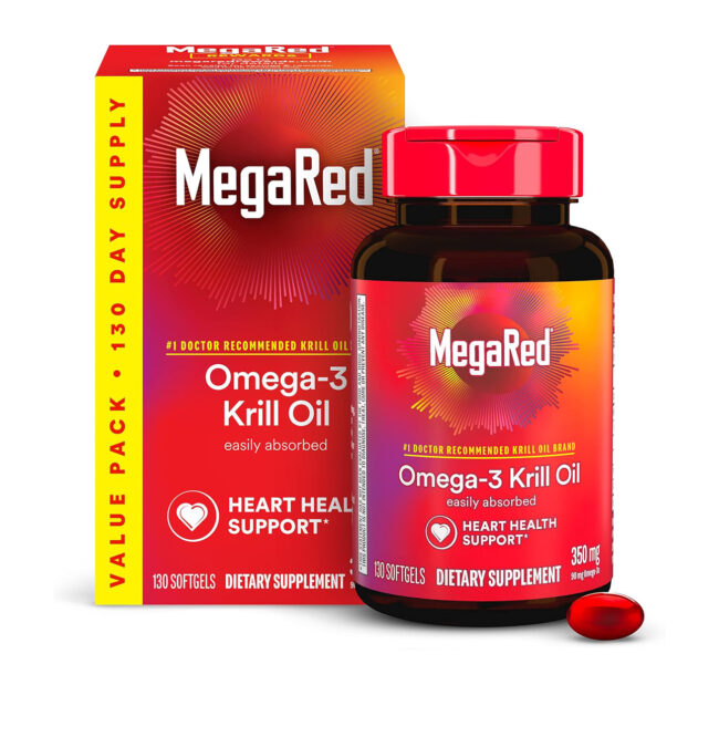 MegaRed - Omega-3 Krill Oil 350mg Softgels