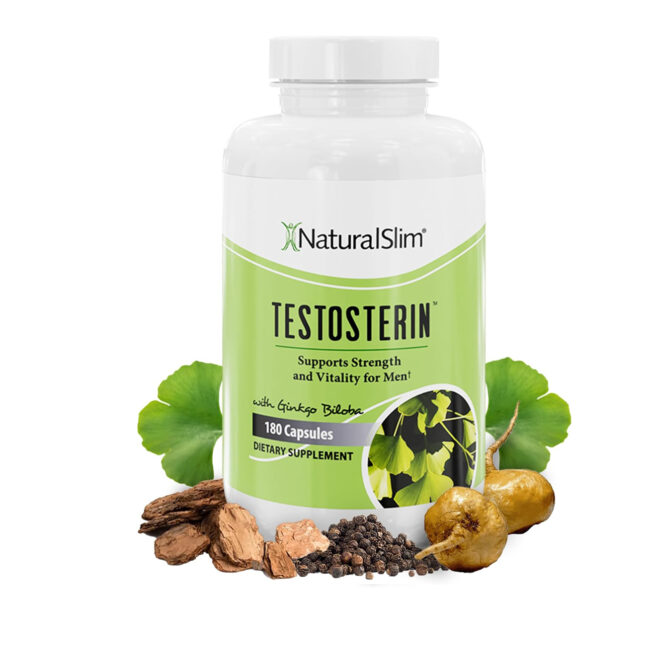 NaturalSlim Natural Testosterone Booster for Men