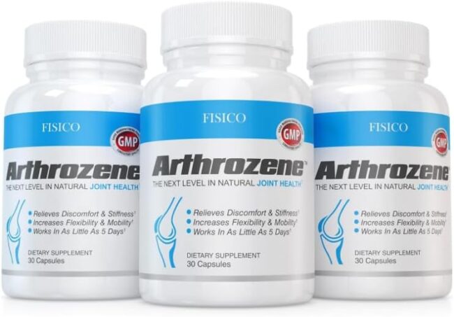 Used Old Bottle Arthrozena Suppliment Capsule - Image 3