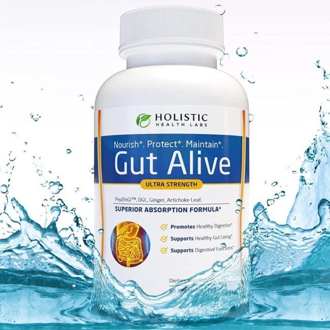 Gut Alive For Restoring Gut Lining (60 Count) Pack 2 - Image 3