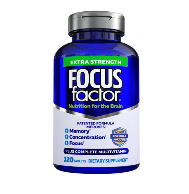 Focus Factor Adults Extra Strength, 120 Count