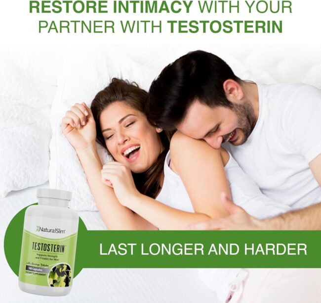 NaturalSlim Natural Testosterone Booster for Men - Image 2