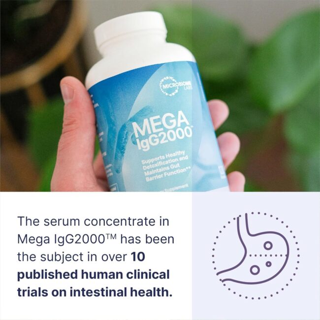 Microbiome Labs Mega IgG2000 Capsules - Image 4