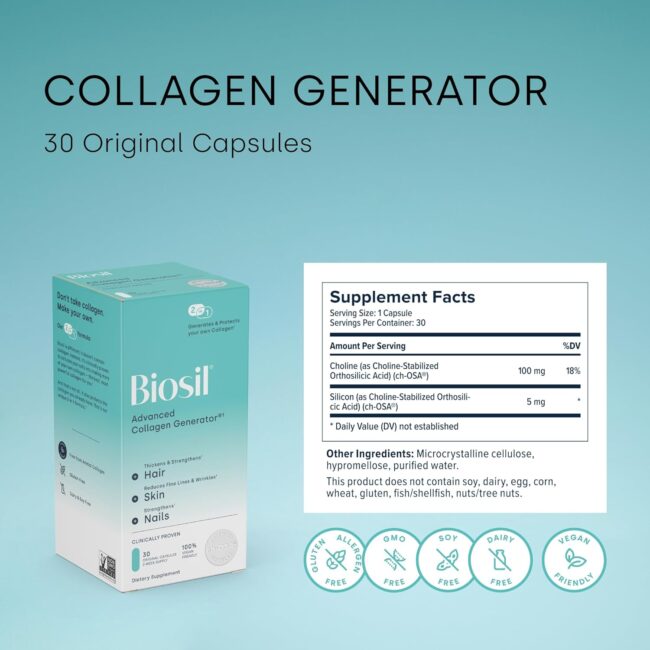 Biosil Collagen Generator 30 Original Capsules - Image 3